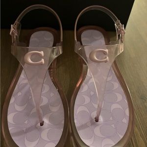 Coach Violet Natalee Jelly Size 9